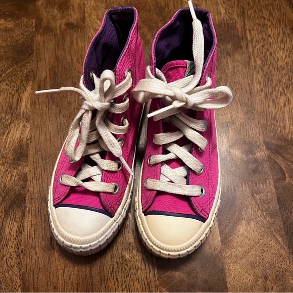 Rare Keds Looney Tunes Vintage 1993 Tweety Bird Canvas Sneakers Girls 12 Pink - Picture 3 of 16